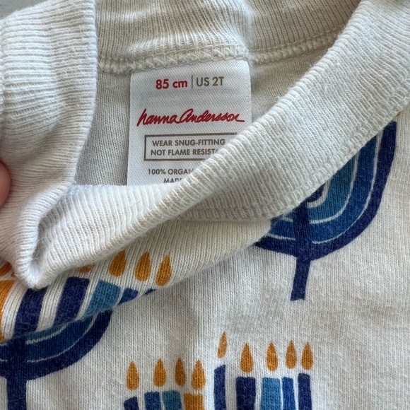 Hanna Andersson Menorah Pajamas - Picture 6 of 7